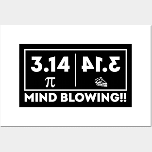 Pi Pie Mind Blowing - National Pi Day Posters and Art